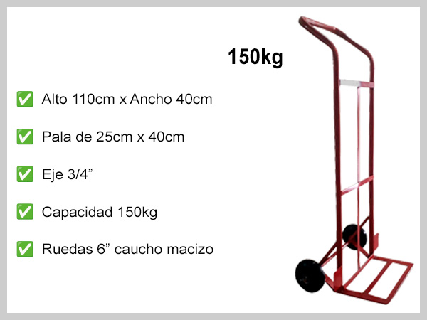 Carretilla metálica liviana